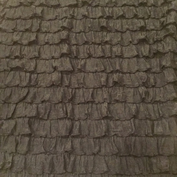 J.T.B black ruffle tank top. New with tags size M - Picture 3 of 7